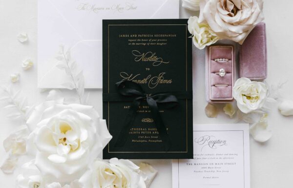 The wedding of Modern Glamour Plus a Martini Bar on This Big Day Gallery 1