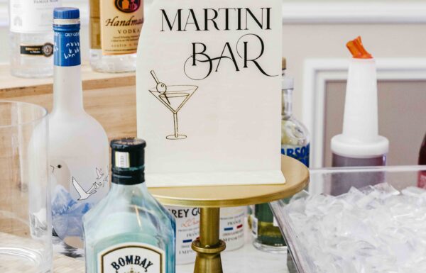 The wedding of Modern Glamour Plus a Martini Bar on This Big Day Gallery 8