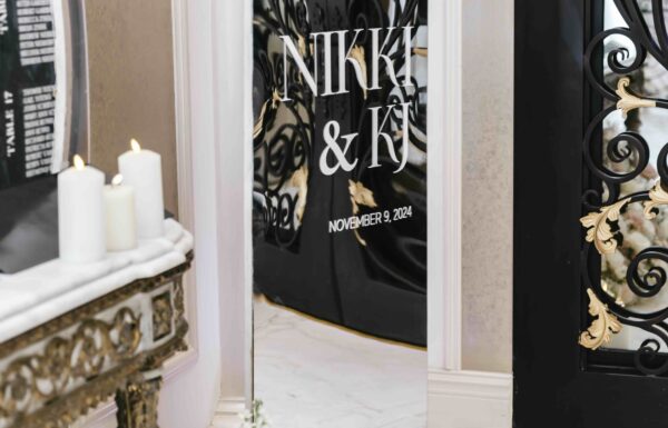 The wedding of Modern Glamour Plus a Martini Bar on This Big Day Gallery 11