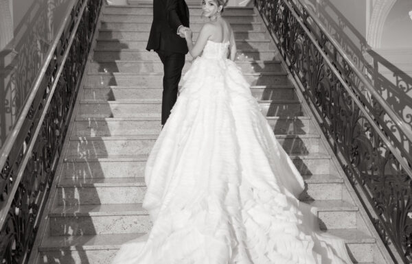 The wedding of Over-The-Top White Florals Created a Fairytale Wedding Gallery 8