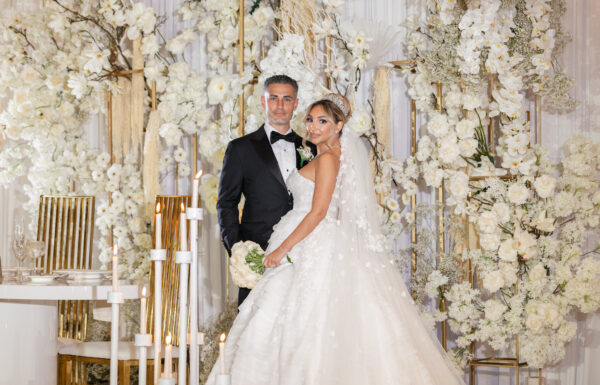 The wedding of Over-The-Top White Florals Created a Fairytale Wedding Gallery 5