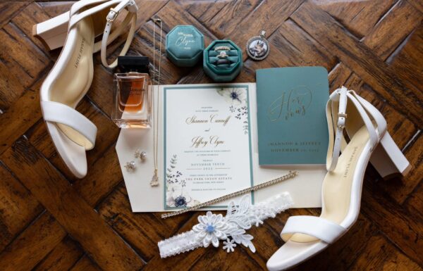 The wedding of A Beautiful Big Day With Pops of Lavender and Deep Blue Gallery 3
