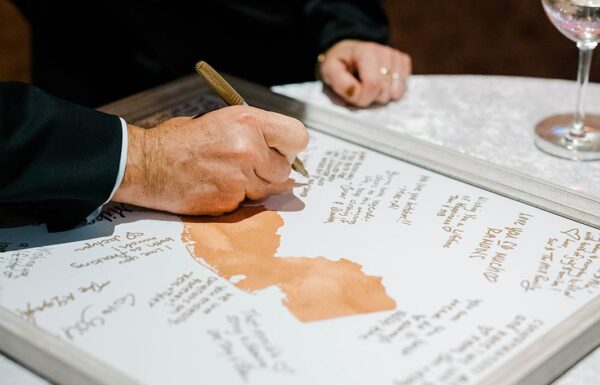 The wedding of Soft Hues and Beautiful Florals at This Shore Wedding in the Fall Gallery 0