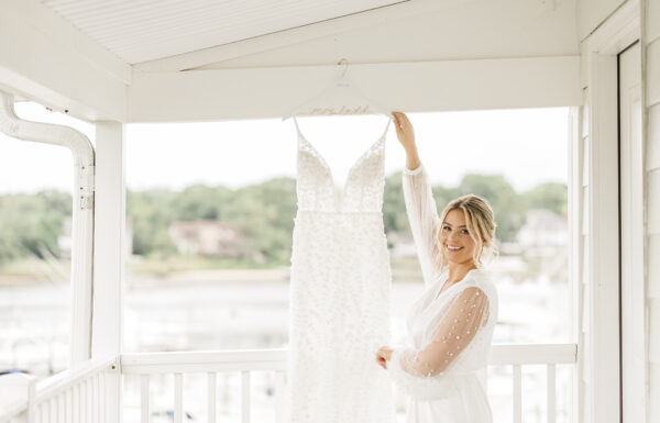 The wedding of A Chic, Romantic Late-Summer Wedding at the Shore Gallery 0