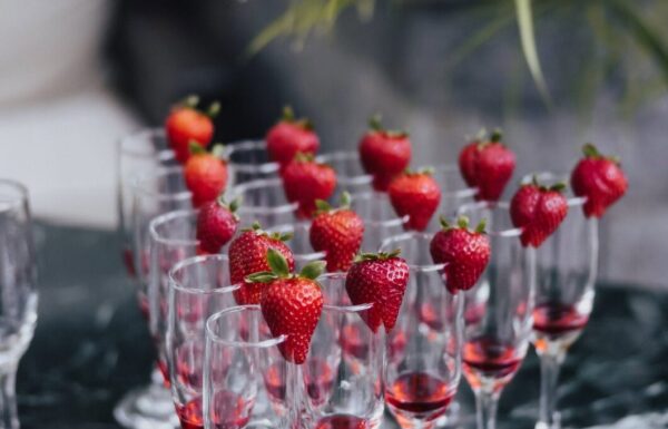 The wedding of A Timeless Black and White Palette Plus Entertainers on Stilts at This Wedding Gallery 12