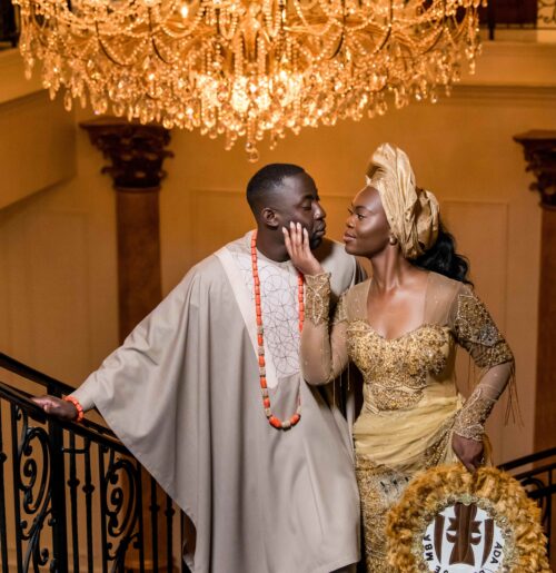 The wedding of A Nigerian-Ghanaian Wedding Full of Dancing, Traditions and Love
