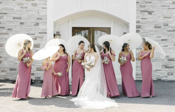 The wedding of A Summer Winery Wedding with Touches of Pink Gallery 9