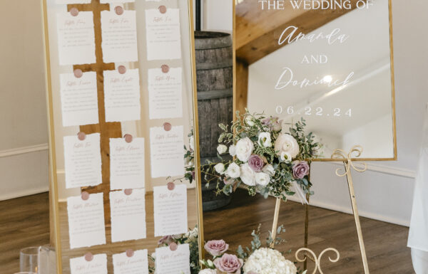 The wedding of A Summer Winery Wedding with Touches of Pink Gallery 6