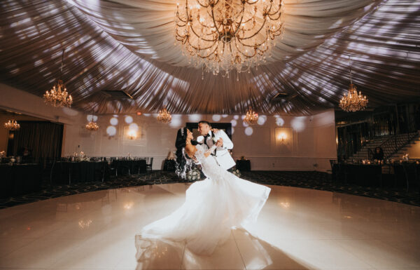 The wedding of An Elegant Black and White Aesthetic Added to a Romantic Day Gallery 11