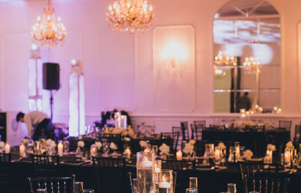 The wedding of An Elegant Black and White Aesthetic Added to a Romantic Day Gallery 5