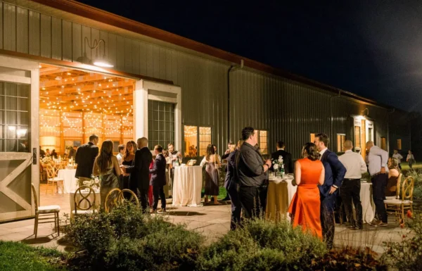 The wedding of This Couple Took Cute Photos With Llamas at Their Fall Farm Wedding Gallery 7