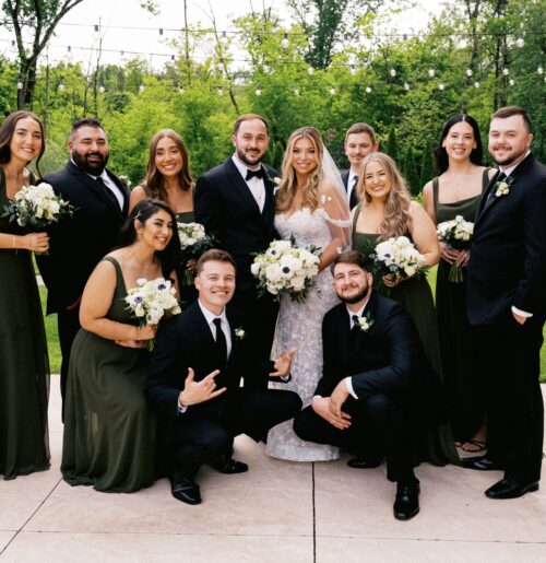 The wedding of These College Football Fans Gave a Shout Out to Their Alma Mater