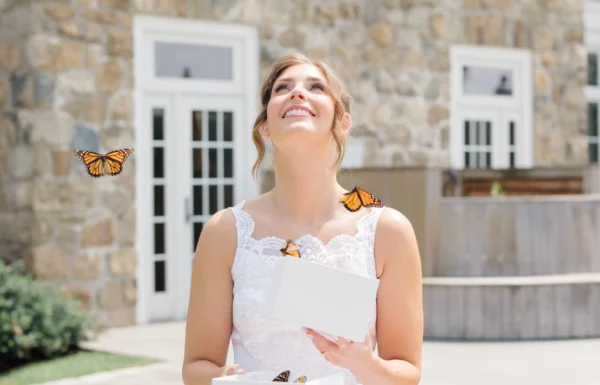 The wedding of A Butterfly Release, Four Wedding Gowns & a Grandma Flower Girl on This Big Day Gallery 1