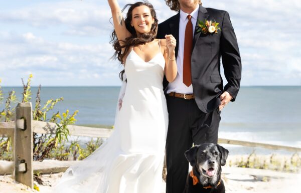 The wedding of They Worked at The Venue Where They Held Their Boho Beach Fall Wedding Gallery 12