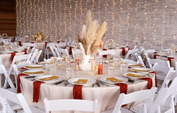 The wedding of They Worked at The Venue Where They Held Their Boho Beach Fall Wedding Gallery 4