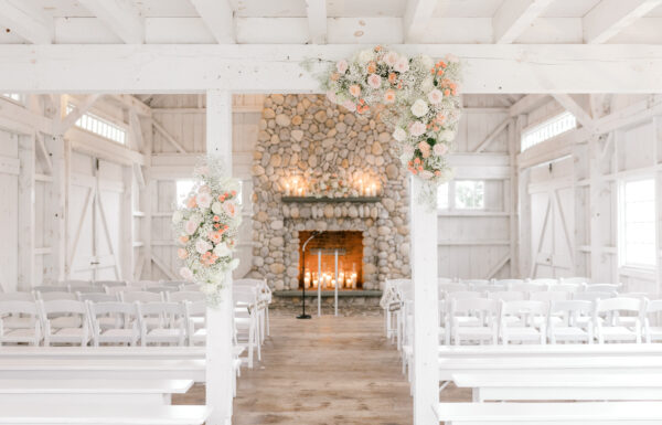 The wedding of A Coastal Wedding Featuring an Oyster Shell Seating Chart Gallery 10