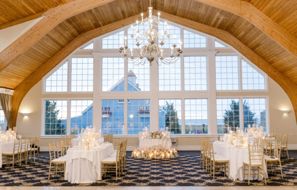 The wedding of A Coastal Wedding Featuring an Oyster Shell Seating Chart Gallery 2