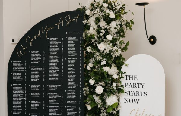The wedding of A Modern-Rustic Wedding With a Black, White and Gold Color Scheme Gallery 2