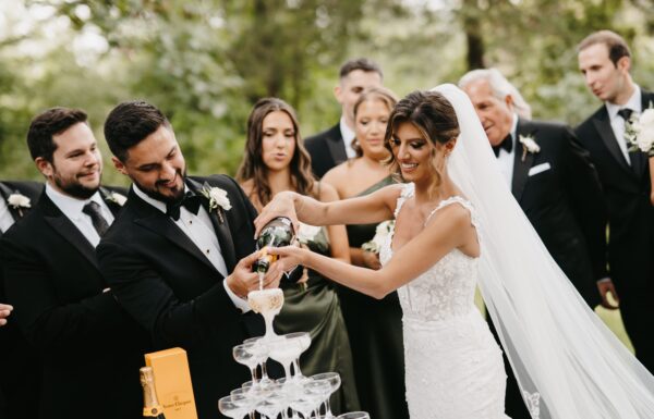 The wedding of A Modern-Rustic Wedding With a Black, White and Gold Color Scheme Gallery 5