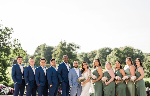 The wedding of Gorgeous Sunset Views at This Country Club Wedding Gallery 9