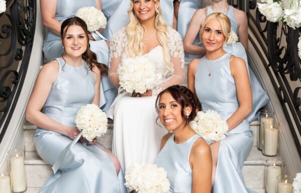The wedding of An Elegant Winter Wedding Complete With a Fireworks Show Gallery 9