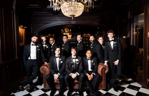The wedding of An Elegant Winter Wedding Complete With a Fireworks Show Gallery 6