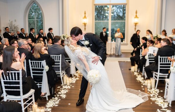 The wedding of An Elegant Winter Wedding Complete With a Fireworks Show Gallery 11