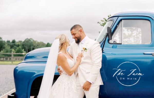 The wedding of The Venue For This Wedding Offered an Elevated Barn Meets Coastal Aesthetic Gallery 2