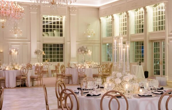 The wedding of A Black-Tie Wedding With a Black, White & Gold Palette Gallery 3