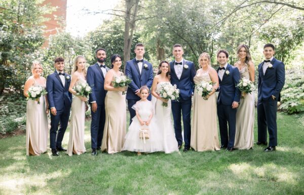The wedding of A Whimsical Garden Party Ceremony and Elegant Tent Reception Gallery 8