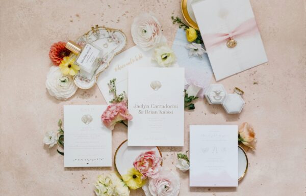 The wedding of Citrus Decor and a Rosé Seating Chart at This Whimsical Summer Wedding Gallery 10