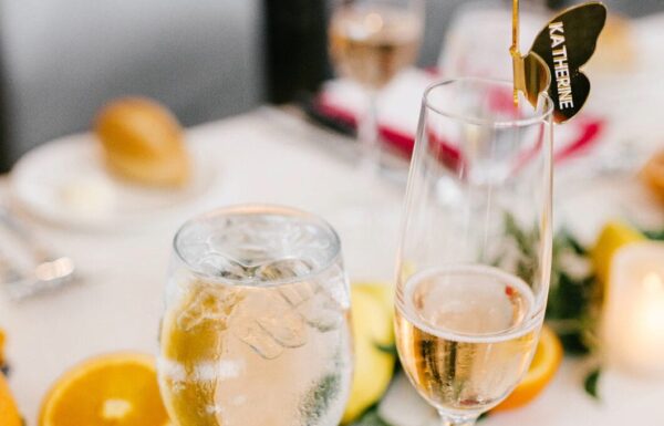 The wedding of Citrus Decor and a Rosé Seating Chart at This Whimsical Summer Wedding Gallery 7