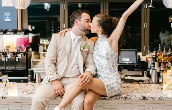 The wedding of Citrus Decor and a Rosé Seating Chart at This Whimsical Summer Wedding Gallery 9