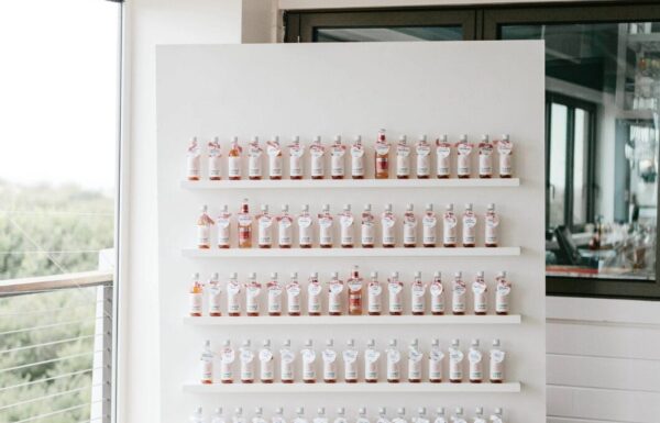 The wedding of Citrus Decor and a Rosé Seating Chart at This Whimsical Summer Wedding Gallery 2