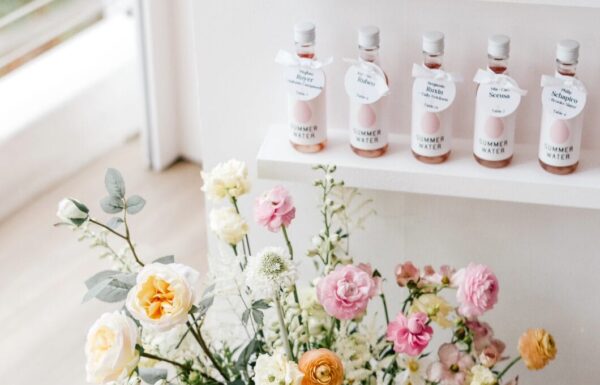 The wedding of Citrus Decor and a Rosé Seating Chart at This Whimsical Summer Wedding Gallery 3