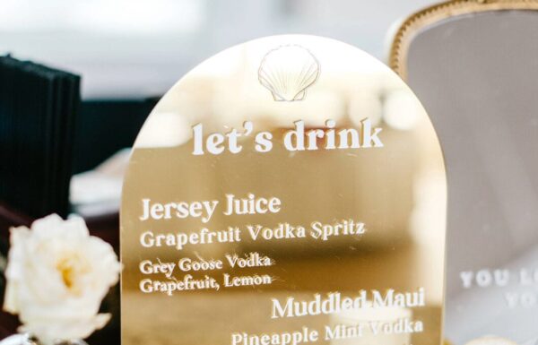 The wedding of Citrus Decor and a Rosé Seating Chart at This Whimsical Summer Wedding Gallery 5