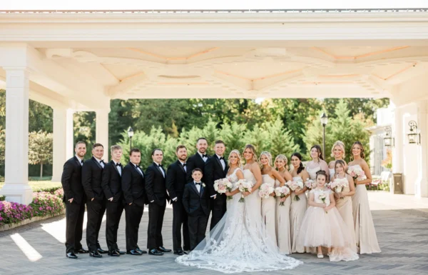 The wedding of A Glamorous Big Day at This Couple’s “Dream Venue” Gallery 18