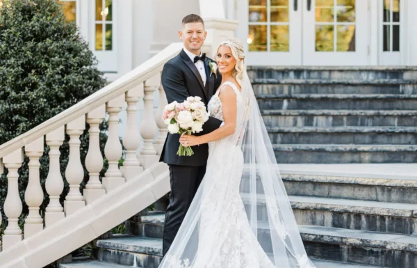 The wedding of A Glamorous Big Day at This Couple’s “Dream Venue” Gallery 11