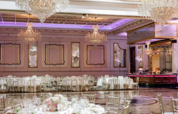 The wedding of A Glamorous Big Day at This Couple’s “Dream Venue” Gallery 15