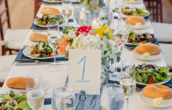 The wedding of Colorful Florals And a Beautiful Beach Ceremony at This Shore Wedding Gallery 1