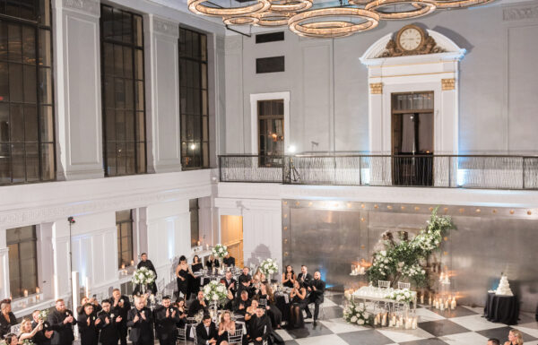 The wedding of A 1920s-Inspired Big Day at a Repurposed Historic Bank Gallery 2