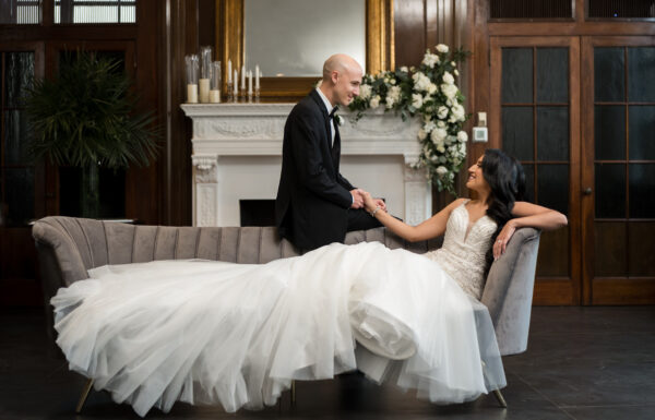The wedding of A 1920s-Inspired Big Day at a Repurposed Historic Bank Gallery 9