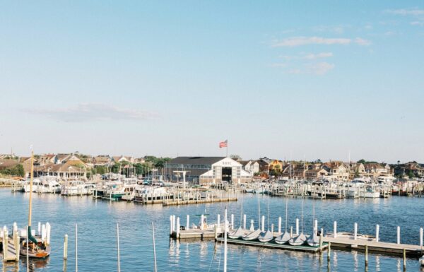 The wedding of A Nautical Vibe and Intimate Boat Ride at This Waterfront Wedding Gallery 8