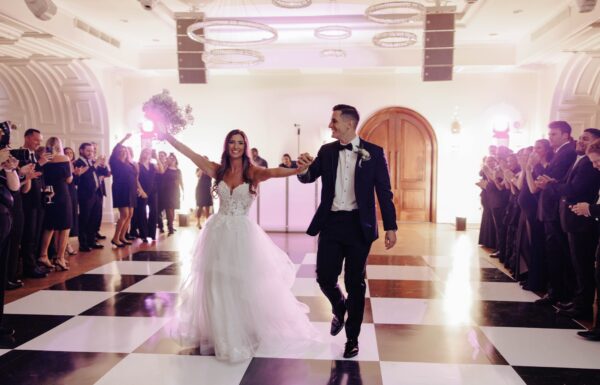 The wedding of All the Guests Wore Black at This Elegant & Romantic Wedding Gallery 0