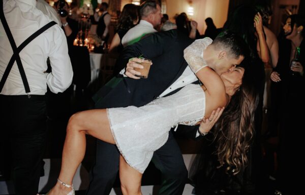 The wedding of All the Guests Wore Black at This Elegant & Romantic Wedding Gallery 16