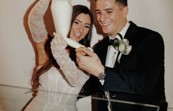The wedding of All the Guests Wore Black at This Elegant & Romantic Wedding Gallery 15