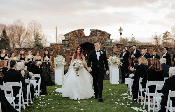 The wedding of All the Guests Wore Black at This Elegant & Romantic Wedding Gallery 14