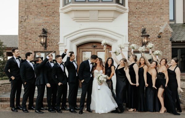 The wedding of All the Guests Wore Black at This Elegant & Romantic Wedding Gallery 7