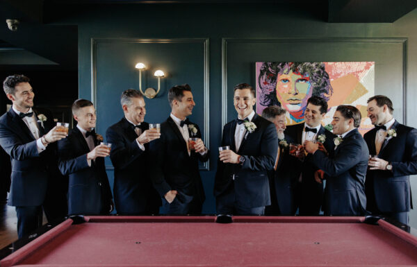 The wedding of All the Guests Wore Black at This Elegant & Romantic Wedding Gallery 3