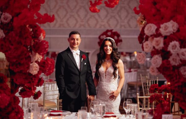 The wedding of This Couple Painted the Town Red With Bold, Crimson Roses Everywhere Gallery 16
